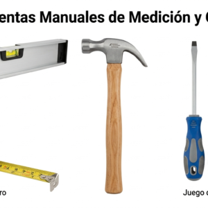 kit Herramientas Manuales de Medición y Carpintería